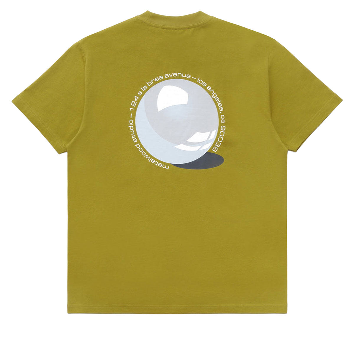Metalwood Pool T-Shirt - Slime image 1