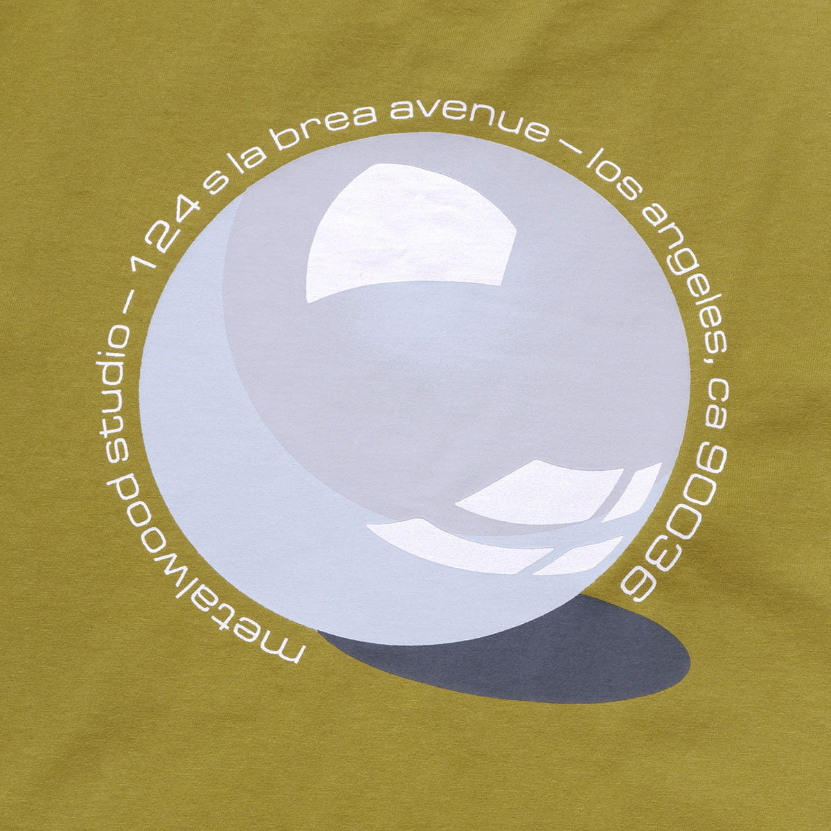 Metalwood Pool T-Shirt - Slime image 3