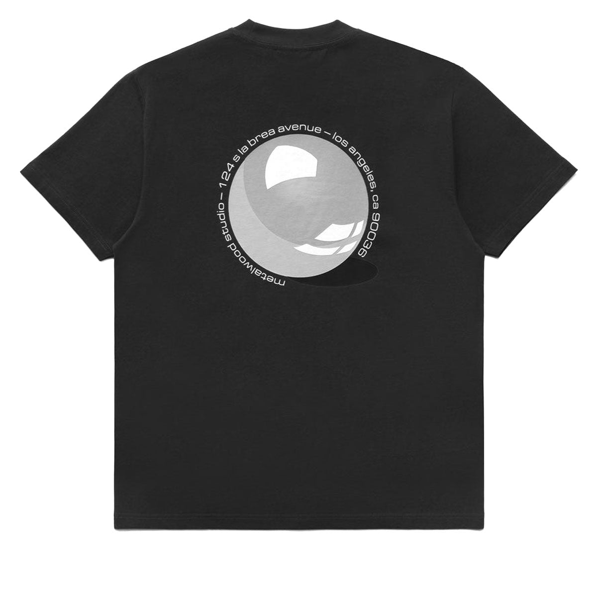 Metalwood Pool T-Shirt - Black image 1