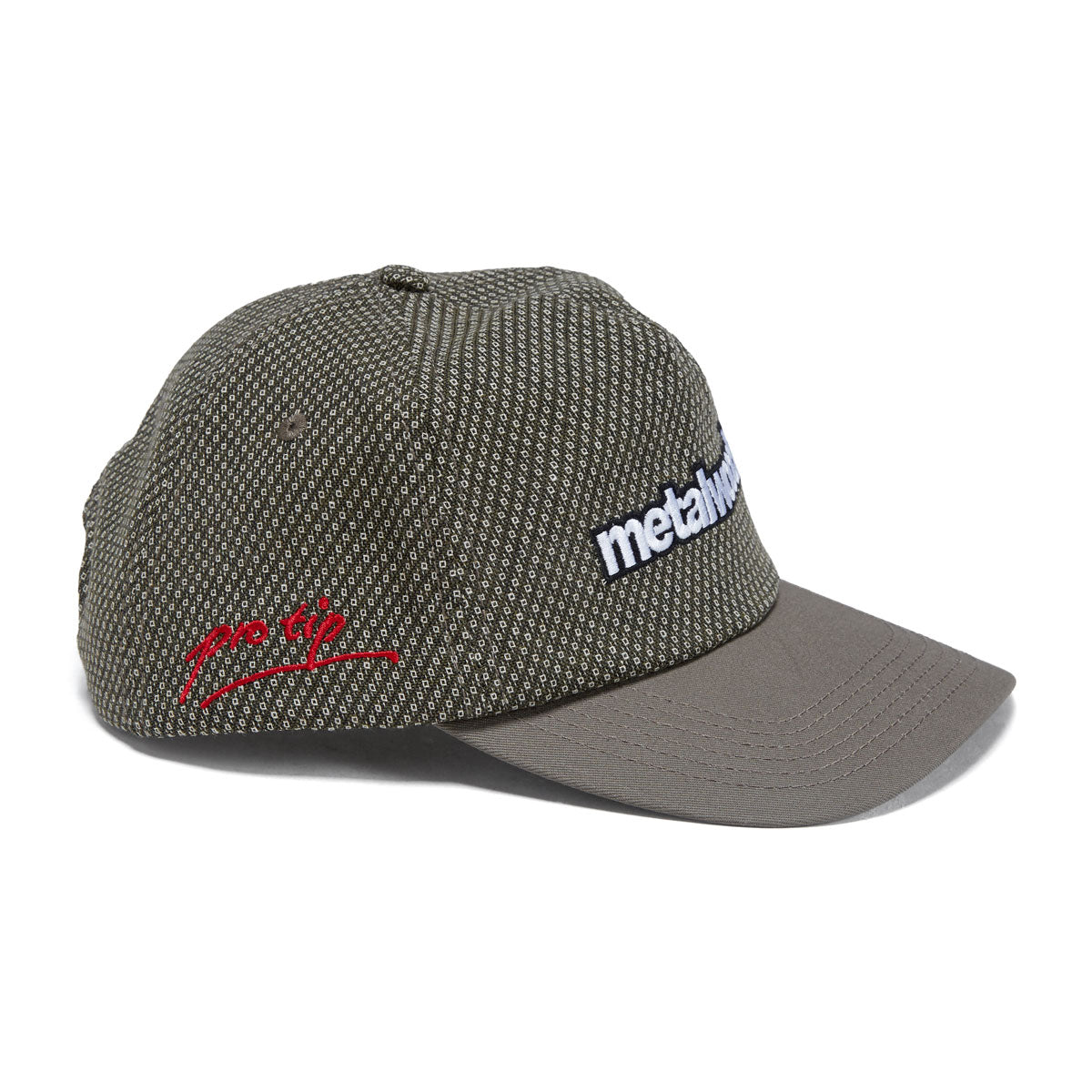 Metalwood Pro Tip Snapback Hat - Olive image 3