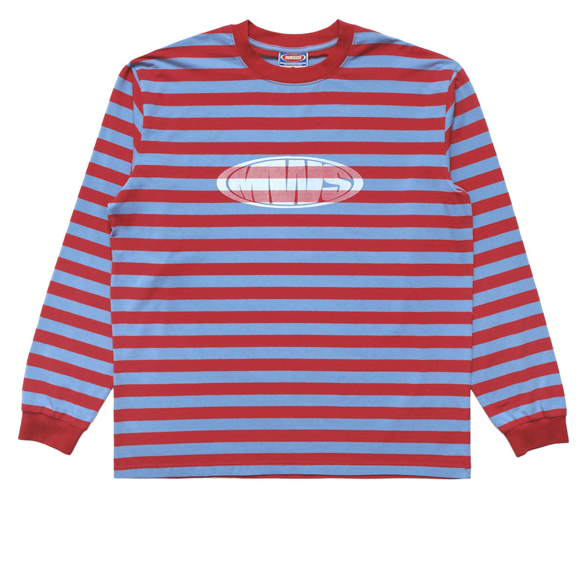 Metalwood Bulge Logo Long Sleeve T-Shirt - Red/Purple image 1