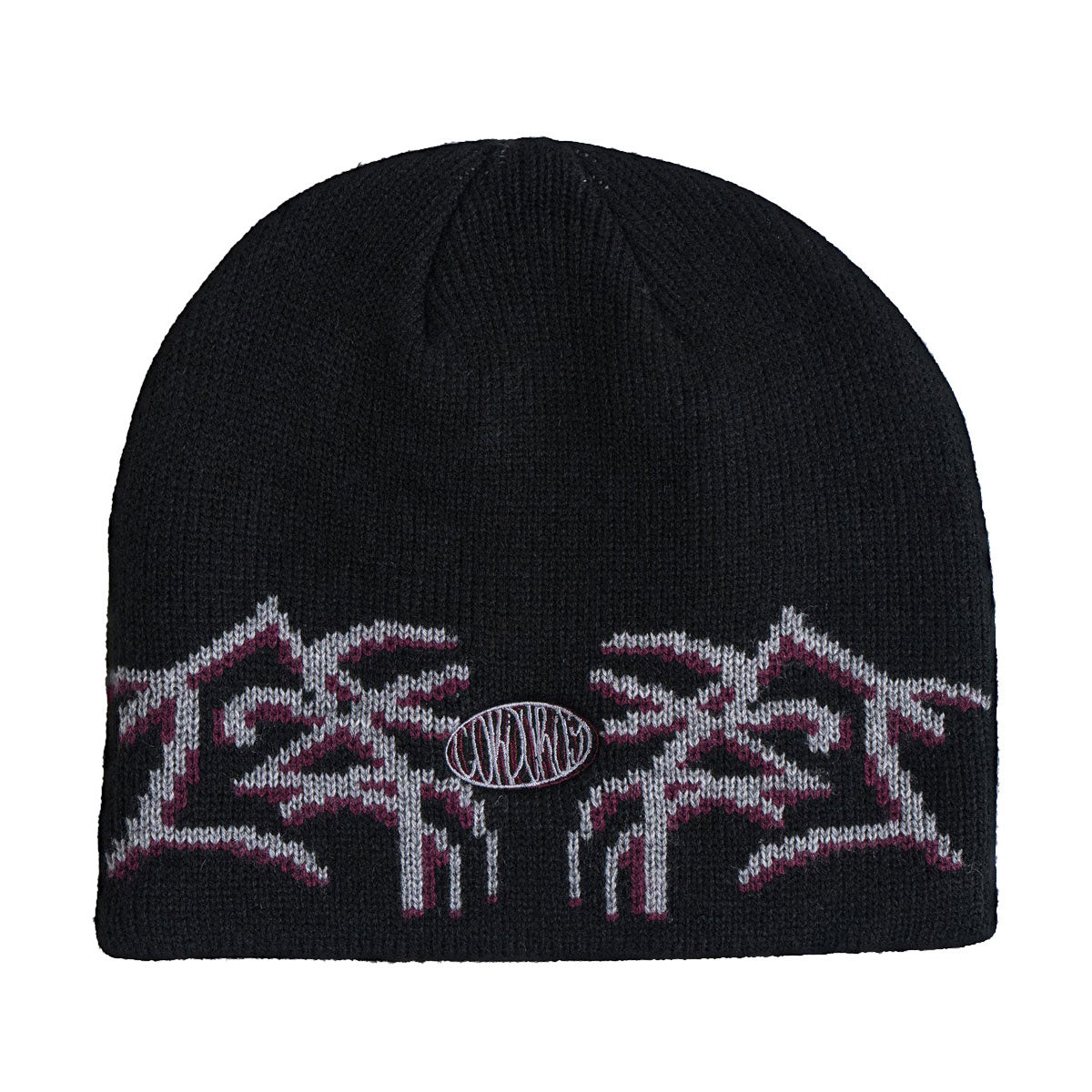 Corduroy Airbrush By Egan Wint Beanie - Black image 1