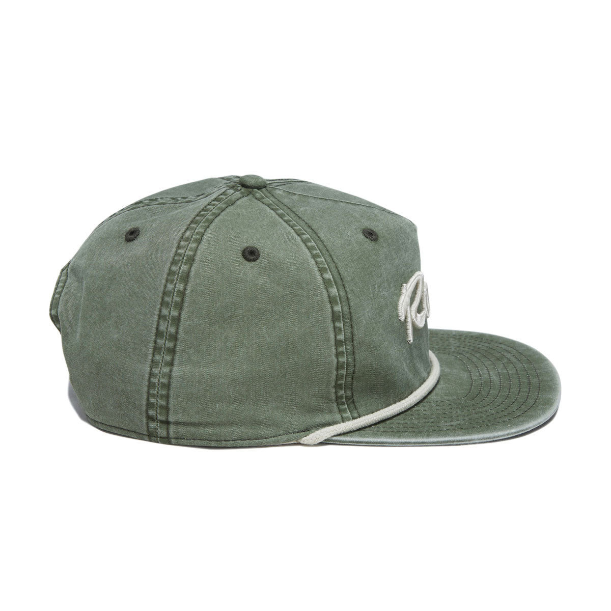 RVCA Mellow Snapback Hat - Olive image 4