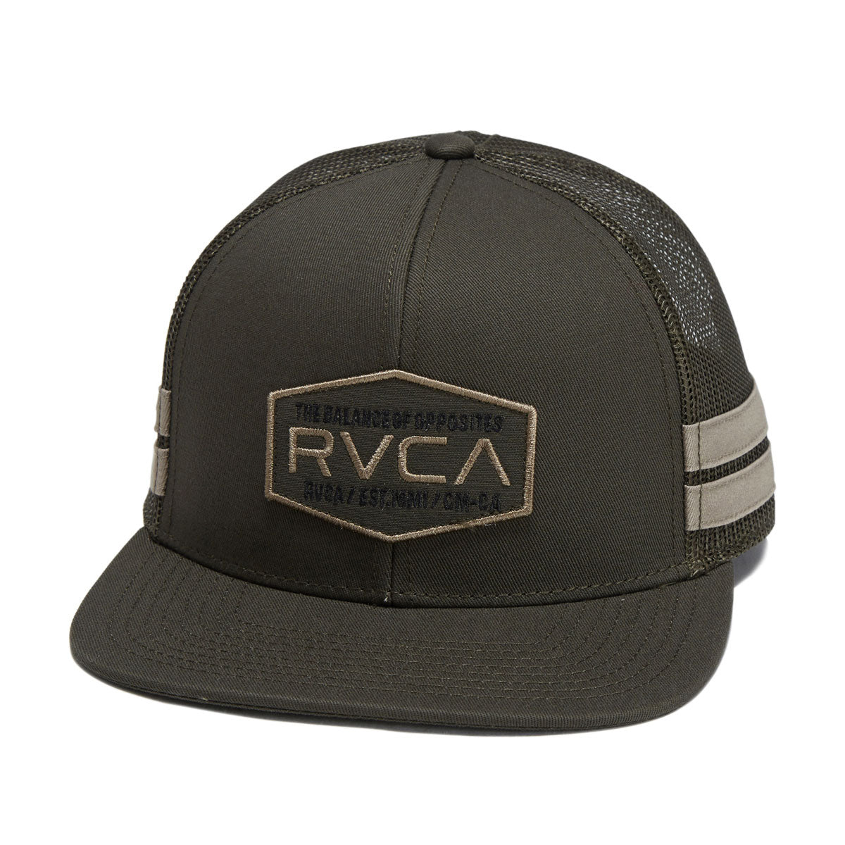 RVCA Band Shift Snapback Hat - Olive image 1