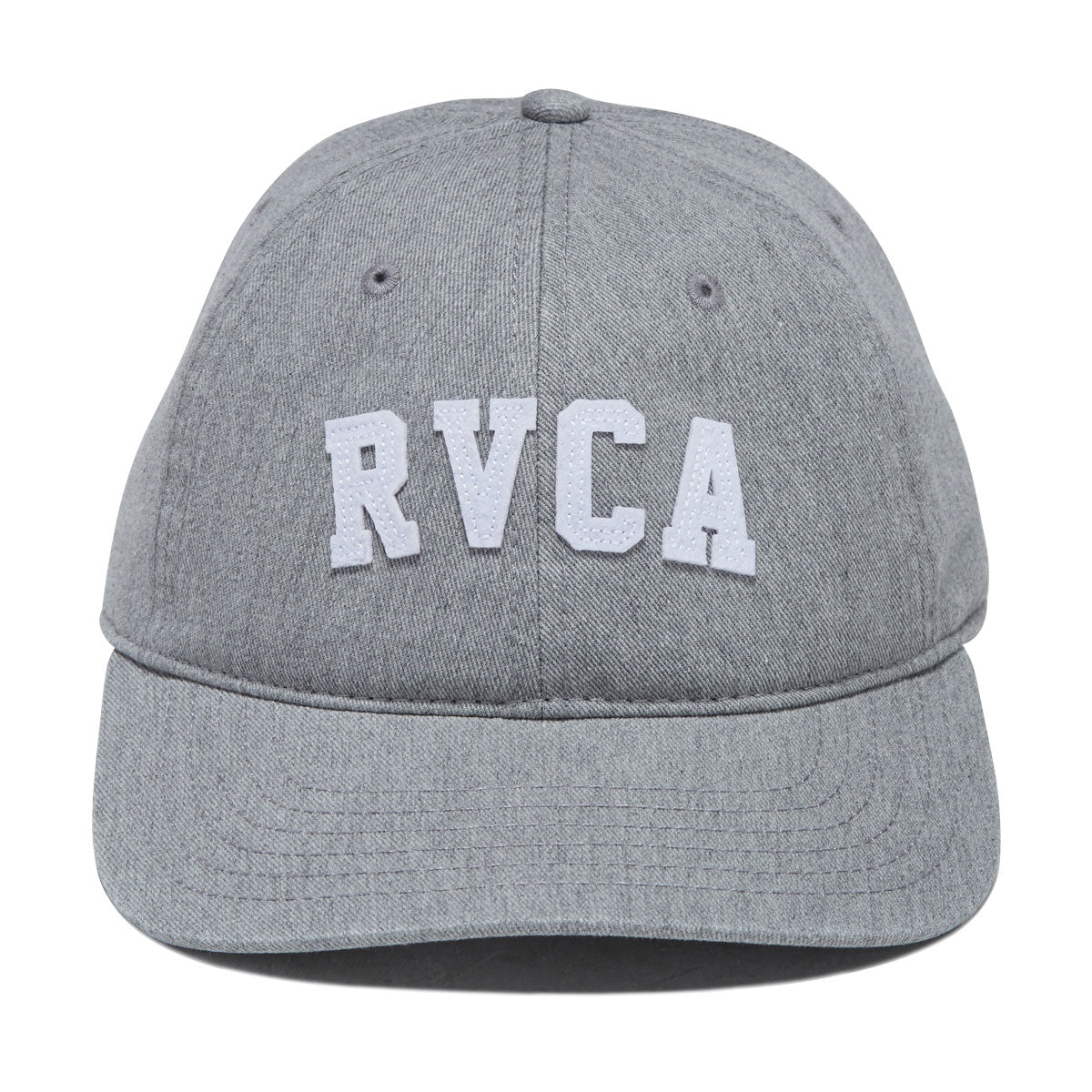 RVCA Womens Established Twill Adjustable Hat - Heather Grey image 5