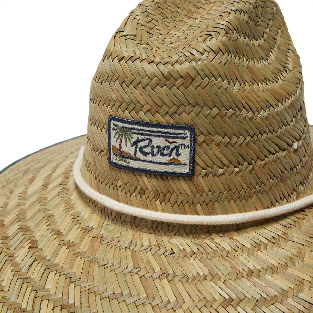 RVCA Exotica Straw Lifeguard Hat - Olive image 3
