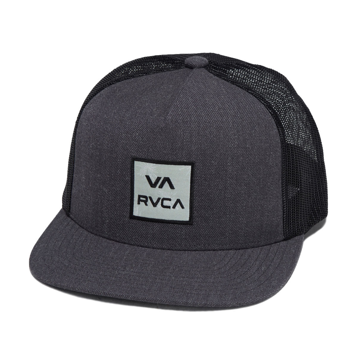 RVCA VA ATW Print Trucker Hat - Charcoal 2026 image 1