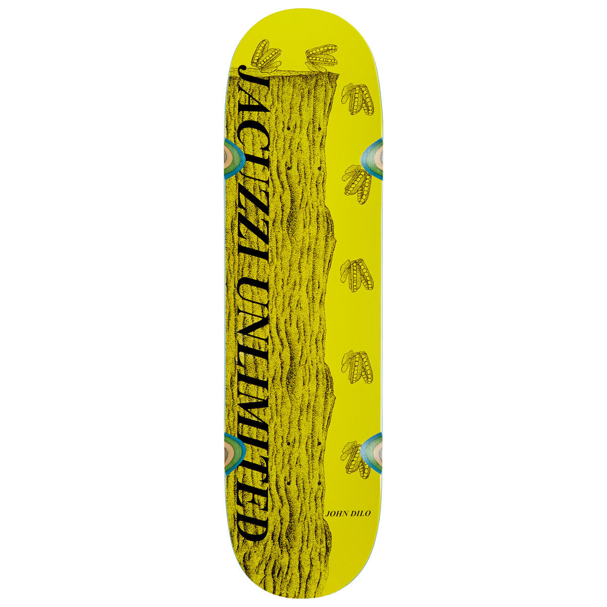 Jacuzzi Unlimited John Dilo Wind Up EX7 Skateboard Deck - 8.50