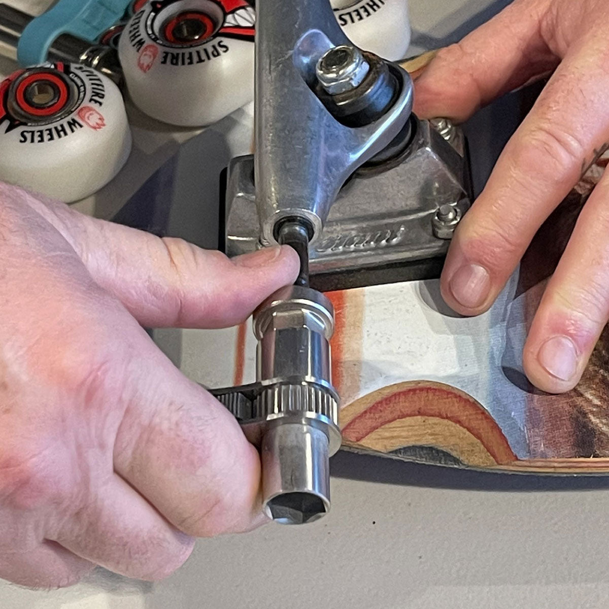 PRIME8 Axle Thread Refresh - Polished image 5