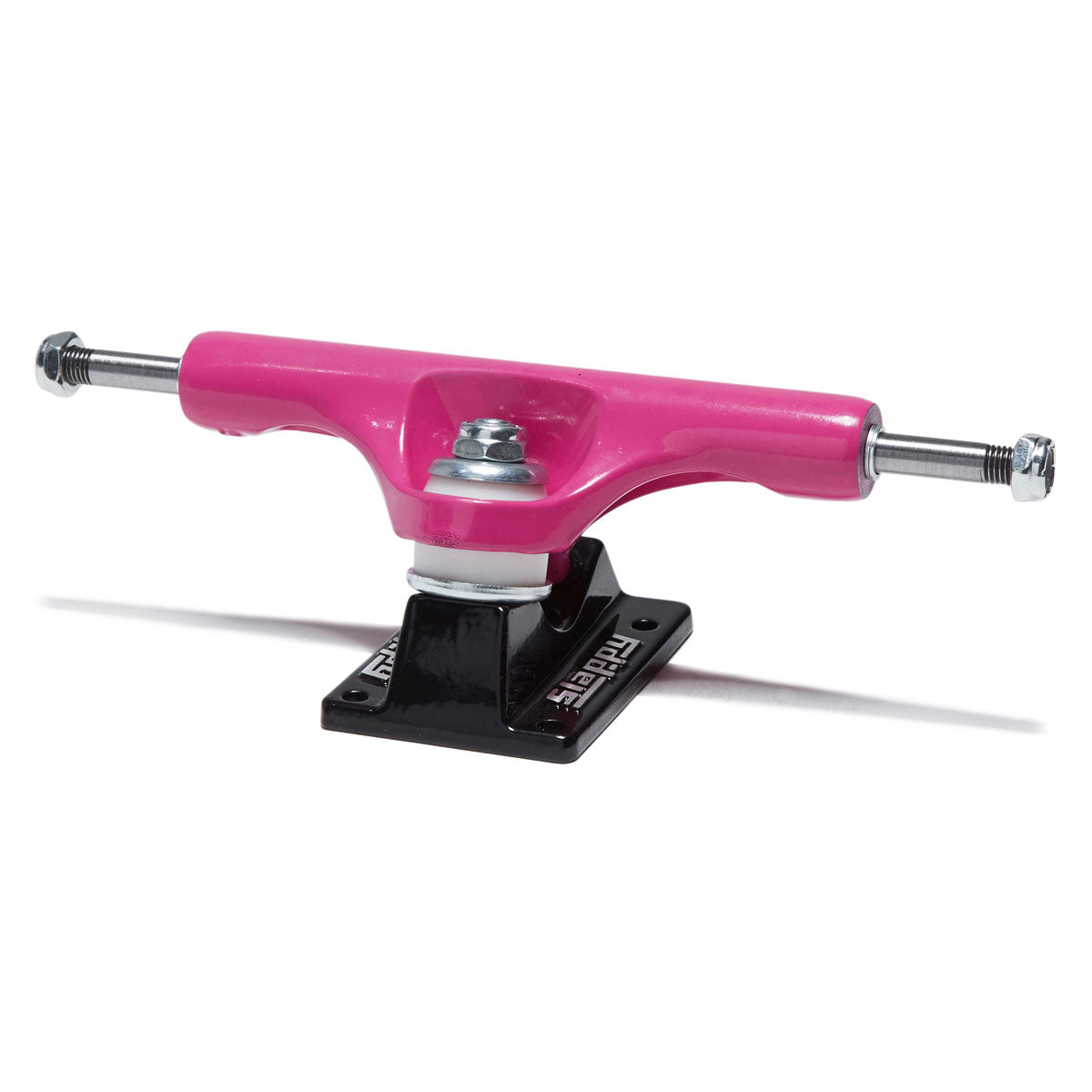 Slappy ST1 Classic Arisa Trew Checker Skateboard Trucks - Pink/Black - 8.00