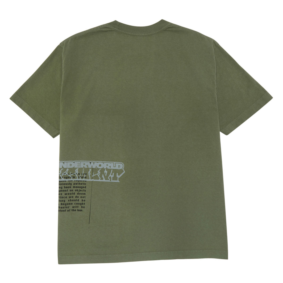 Underworld Element Skypager T-Shirt - Light Olive image 2