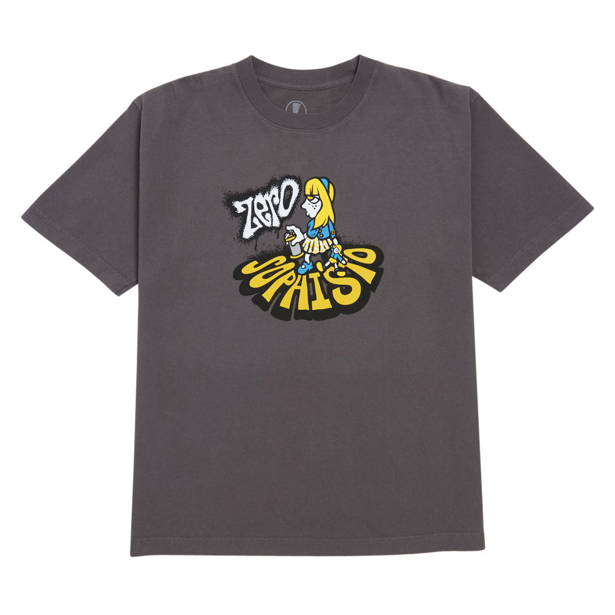 Zero Sophisto Suzy Spraycan T-Shirt - Pewter image 1