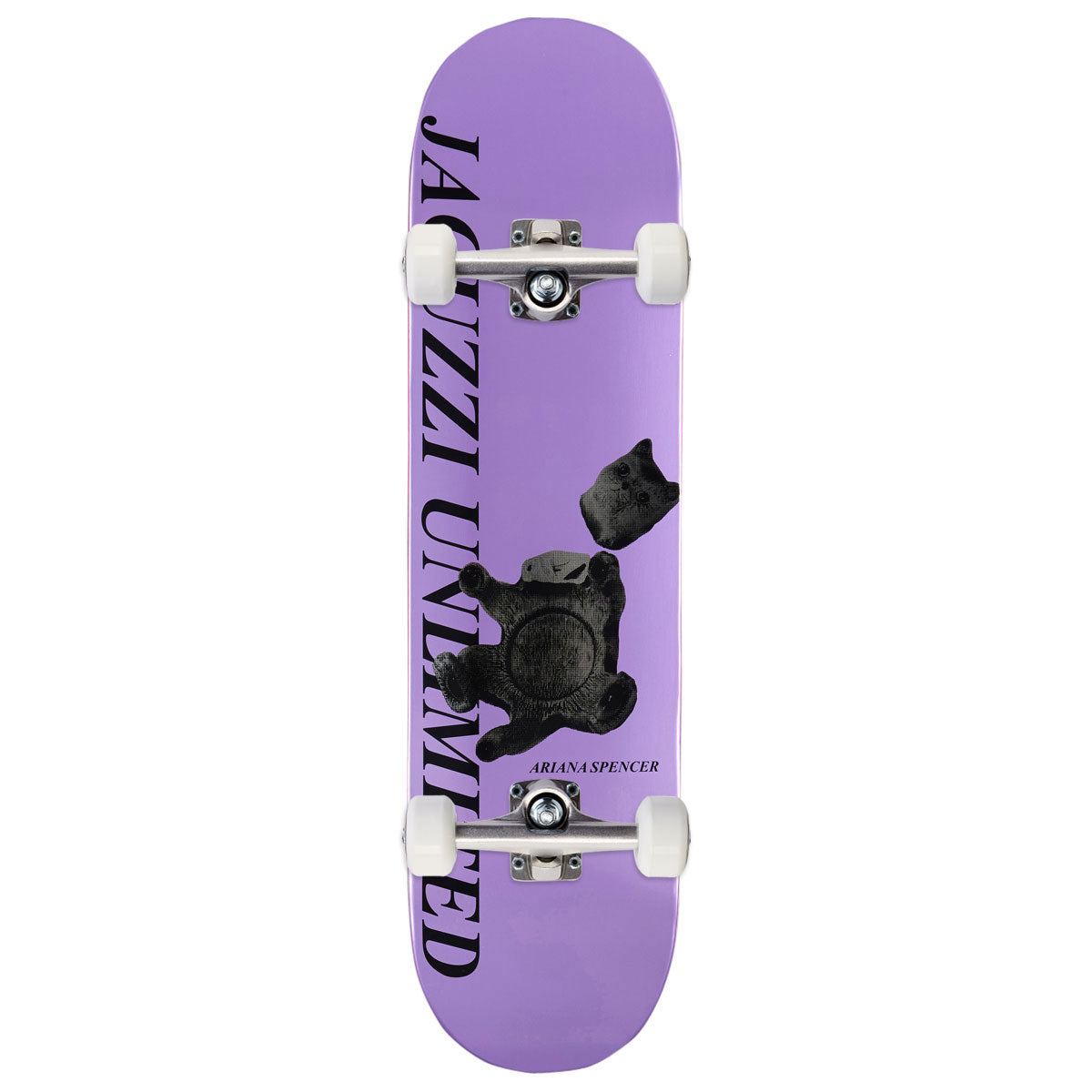 Jacuzzi Unlimited Ariana Spencer Broken Cat EX7 Skateboard Complete - 8.25