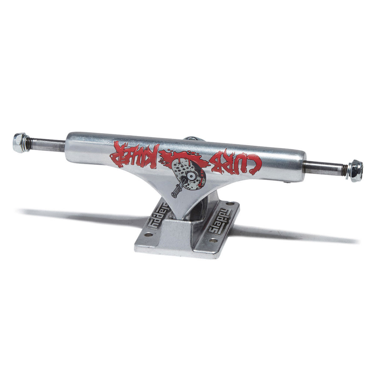 Slappy ST1 Curb Killer II Hollow Inverted KP Skateboard Trucks - Polished - 8.50