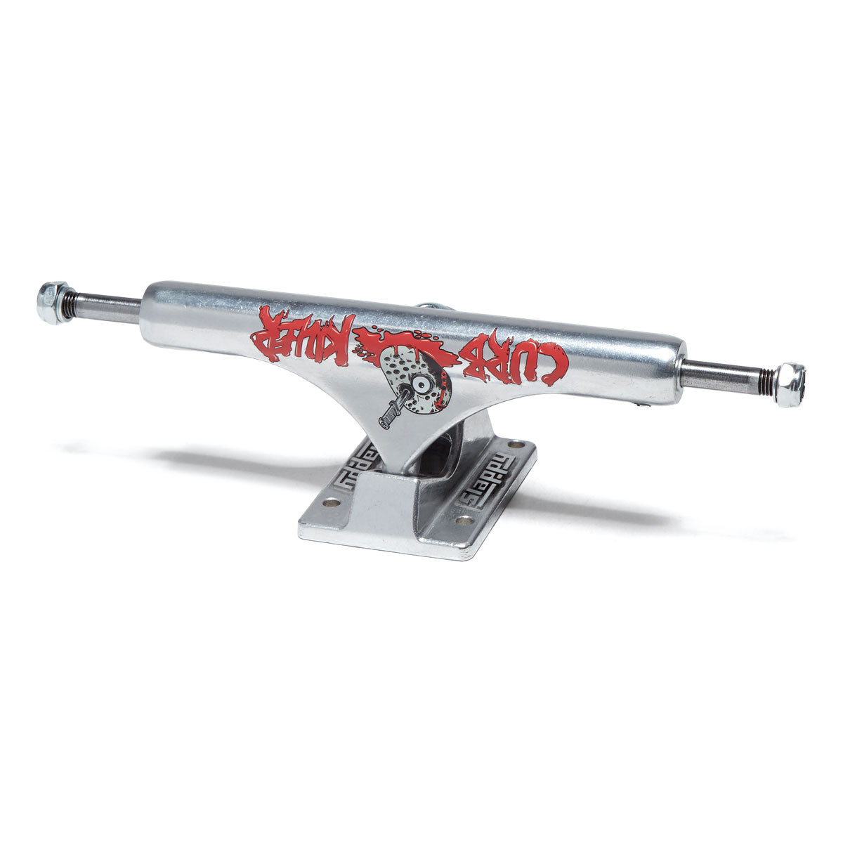 Slappy ST1 Curb Killer II Hollow Inverted KP Skateboard Trucks - Polished - 9.00