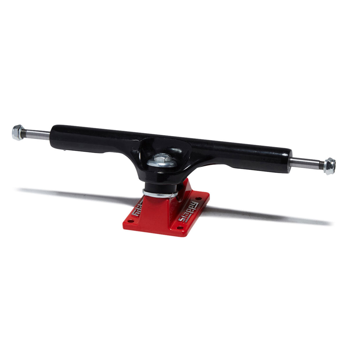 Slappy ST1 Curb Killer II Hollow Inverted KP Skateboard Trucks - Matte Black - 10.50