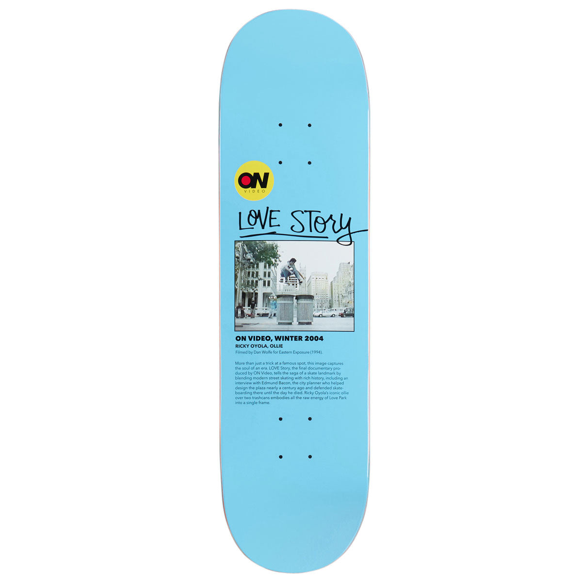 On Video Love Story Skateboard Deck - 8.50