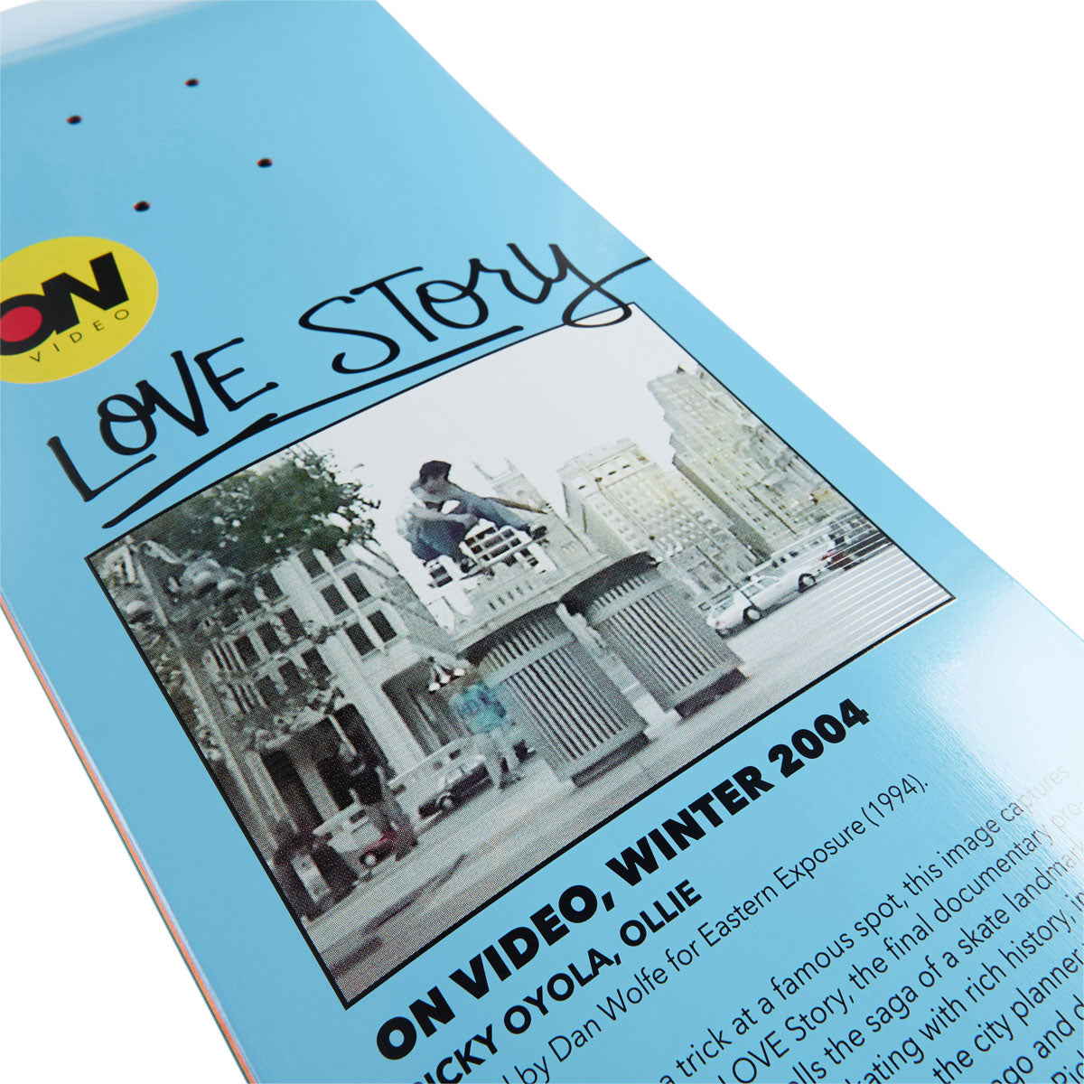 On Video Love Story Skateboard Deck - 8.50