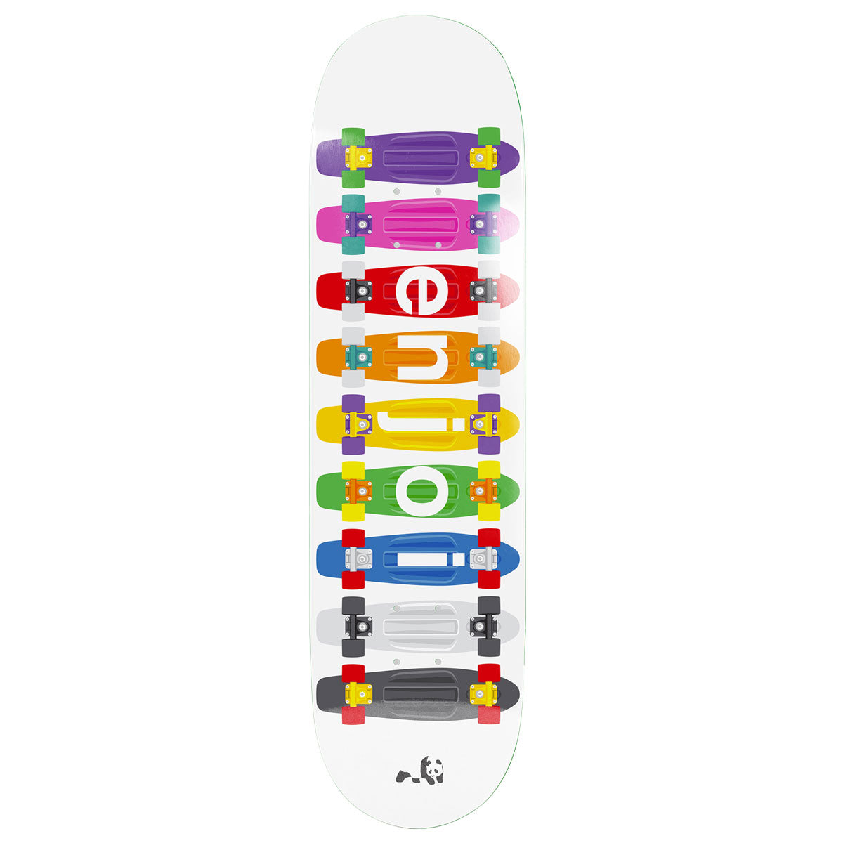 Enjoi Big Box Plastic Spectrum R7 Skateboard Deck - Orange - 8.25