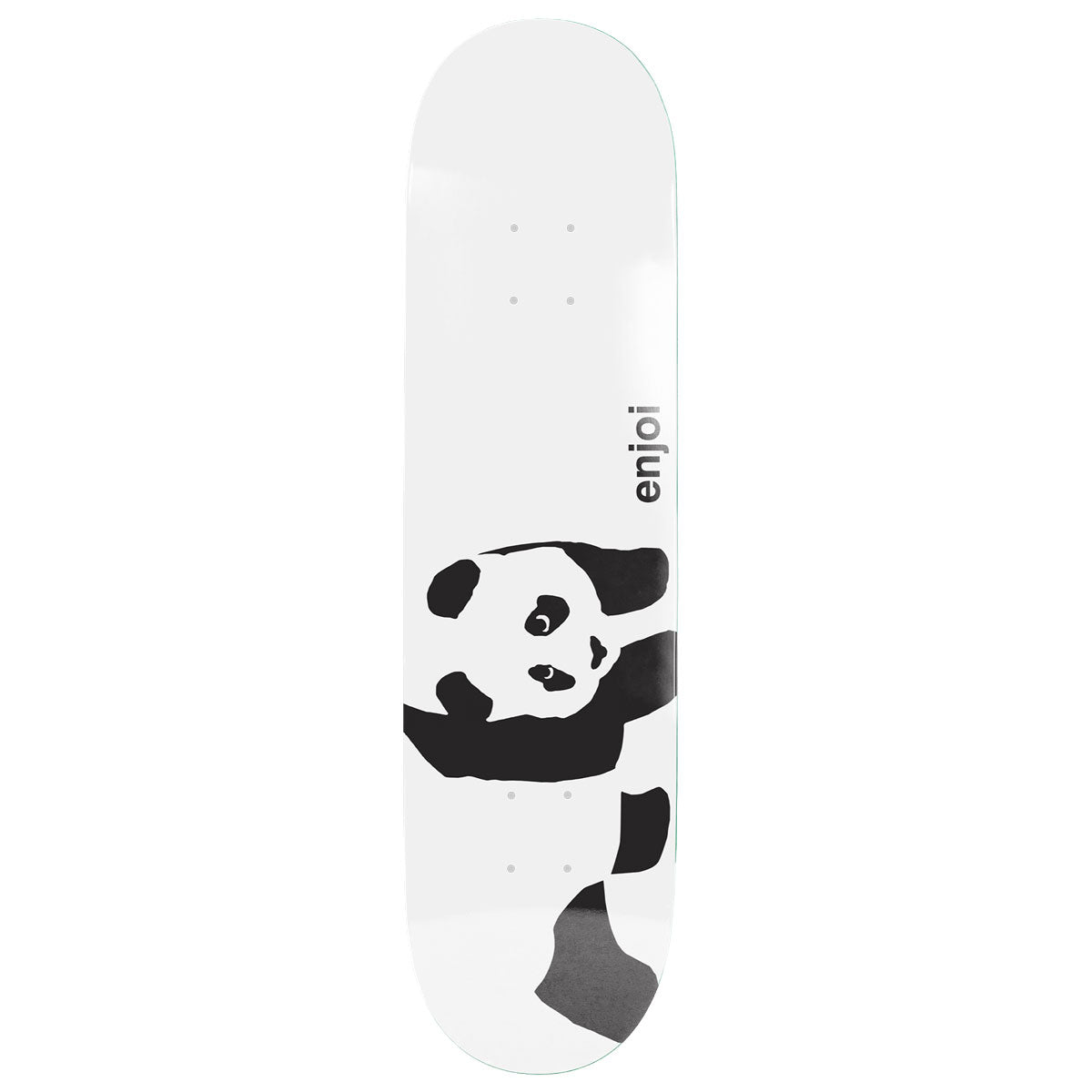 Enjoi Whitey Panda R7 Skateboard Deck - White - 8.375