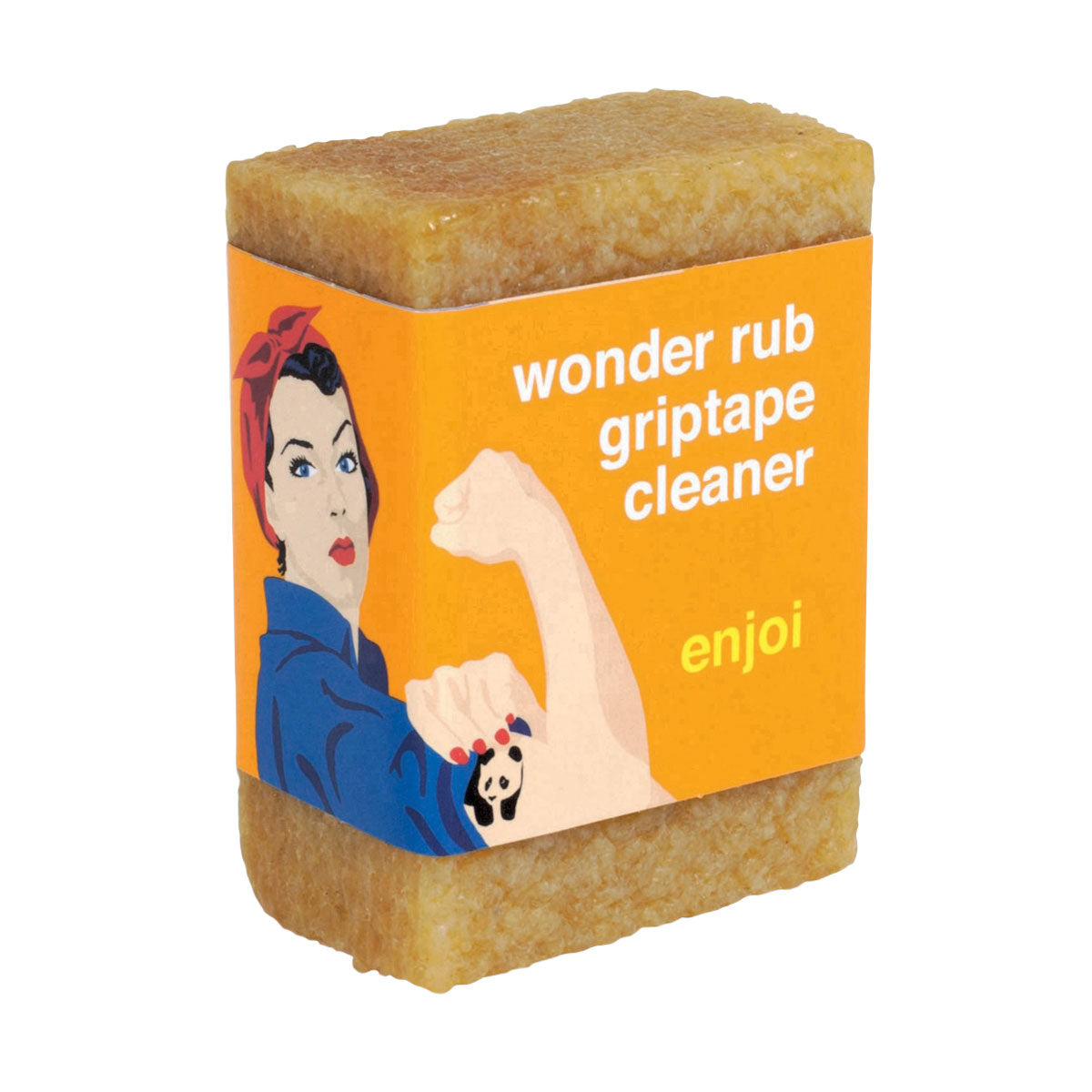 Enjoi Wonder Rub Griptape Cleaner Tool - Orange image 1