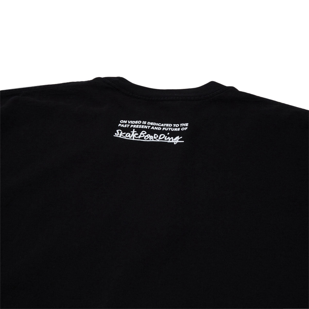On Video Classsic Logo T-Shirt - Black image 3