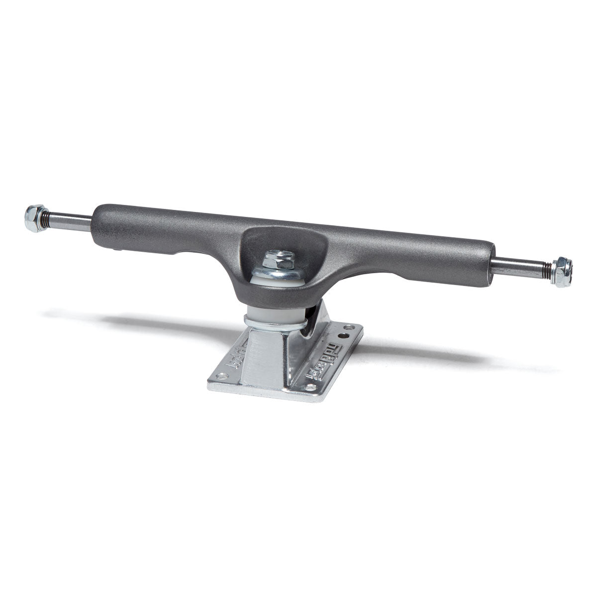 Slappy ST1 Hollow Lights Skateboard Trucks - Gunmetal/Polished - 10.00