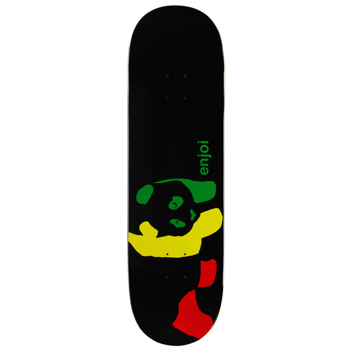 Enjoi Rasta Panda R7 Skateboard Deck - 9.00
