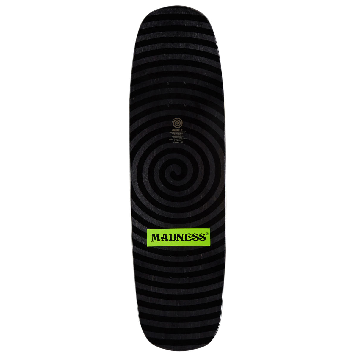 Madness Son R7 Skateboard Complete - Black - 9.00