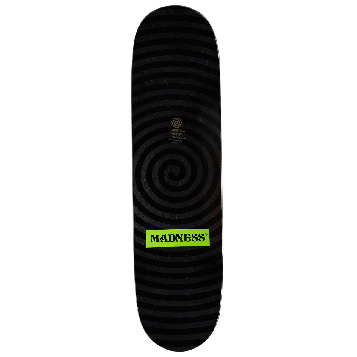 Madness Son R7 Skateboard Complete - Black - 8.50