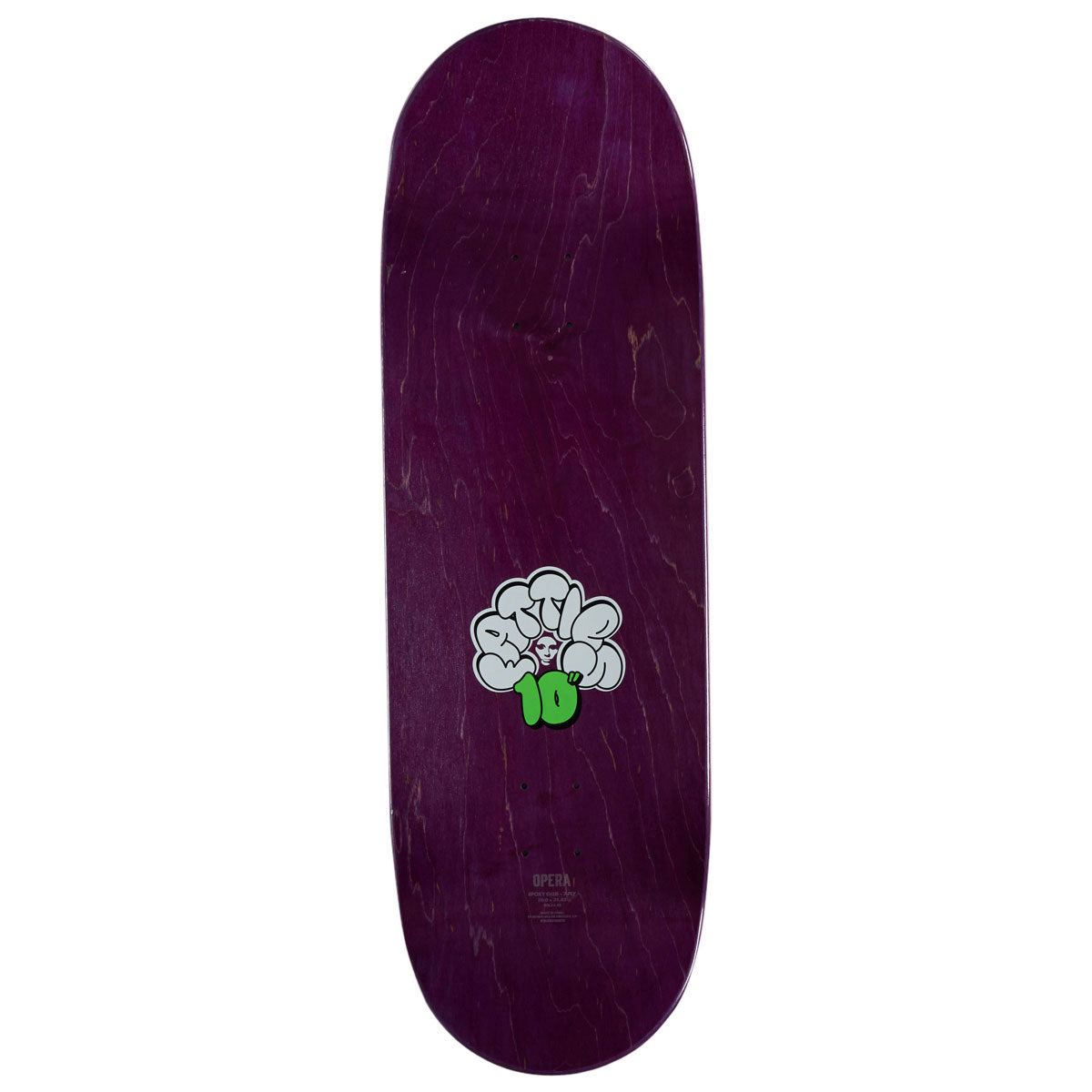 Opera Fatties Torn Spike EX7 Skateboard Deck - 10.00