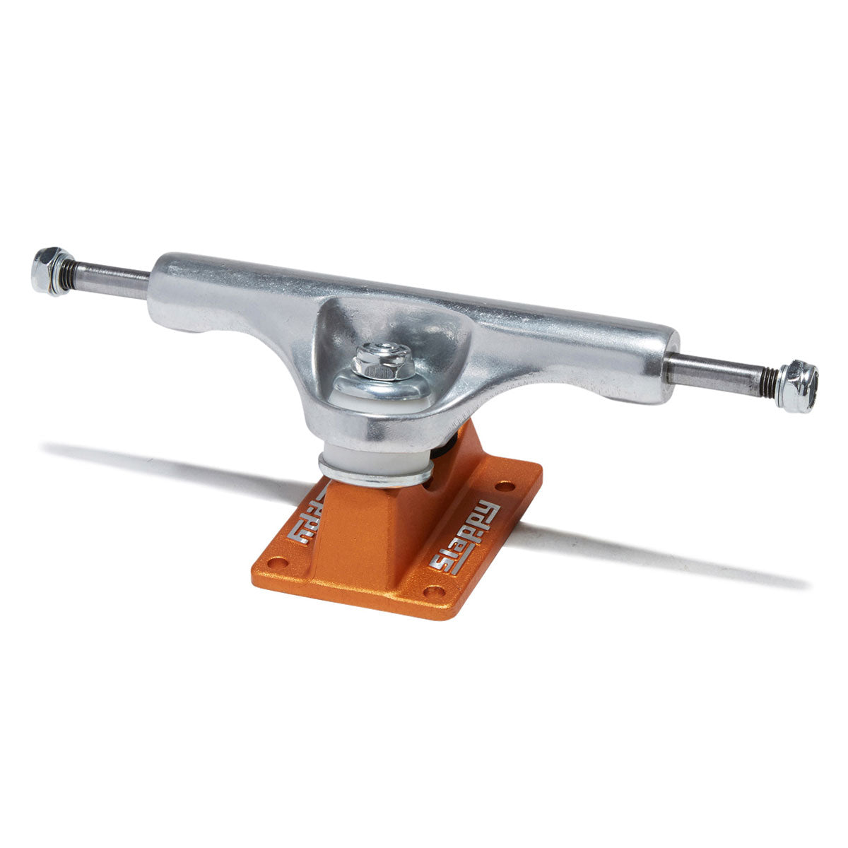 Slappy ST1 Hollow Lights Skateboard Trucks - Polished/Burnt Orange - 8.00