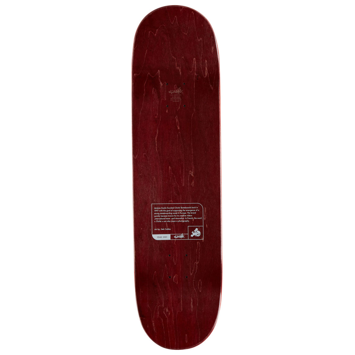 Cliché Jeremie Daclin Camera Skateboard Complete - 8.50