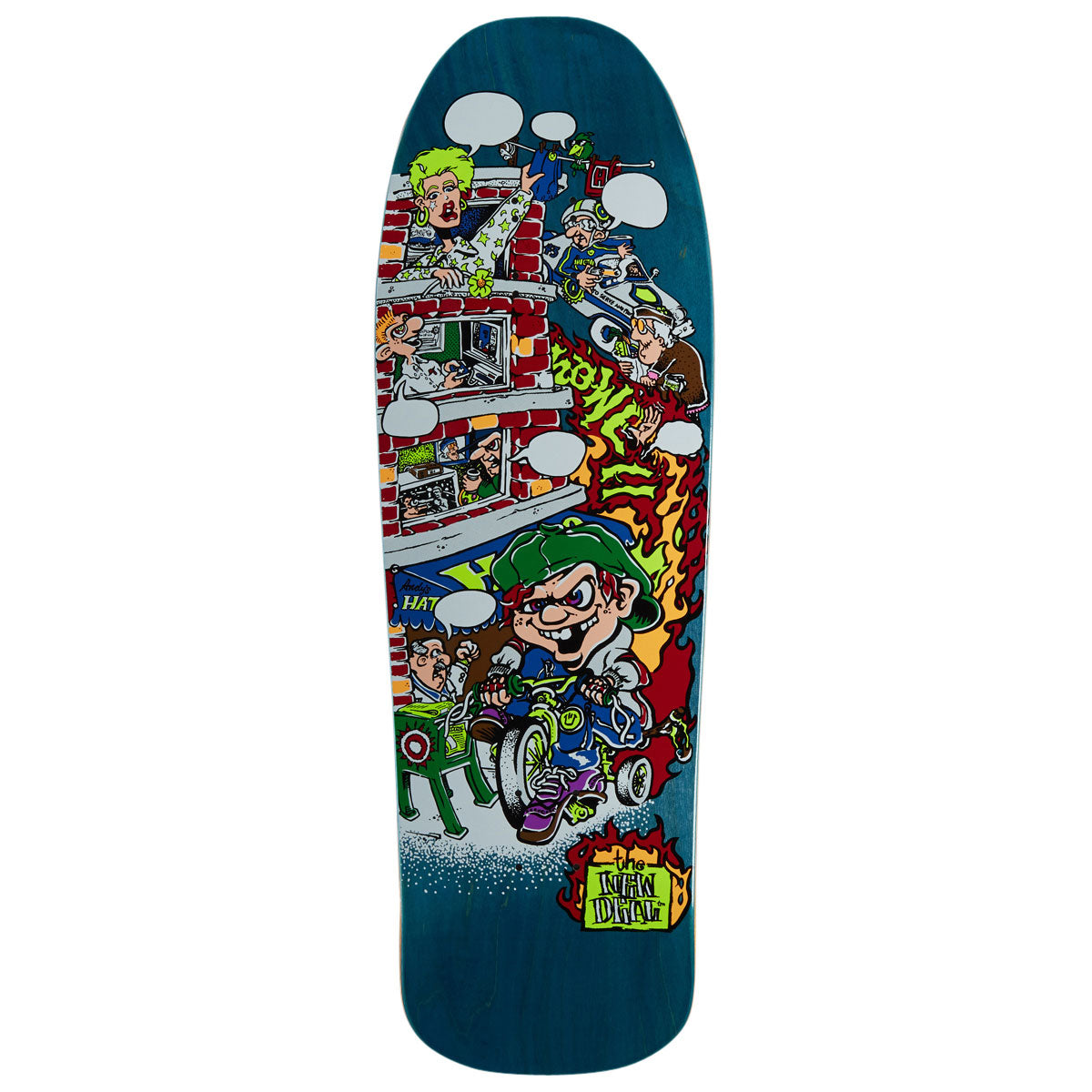 New Deal Andy Howell Tricycle Kid Skateboard Deck - 9.63