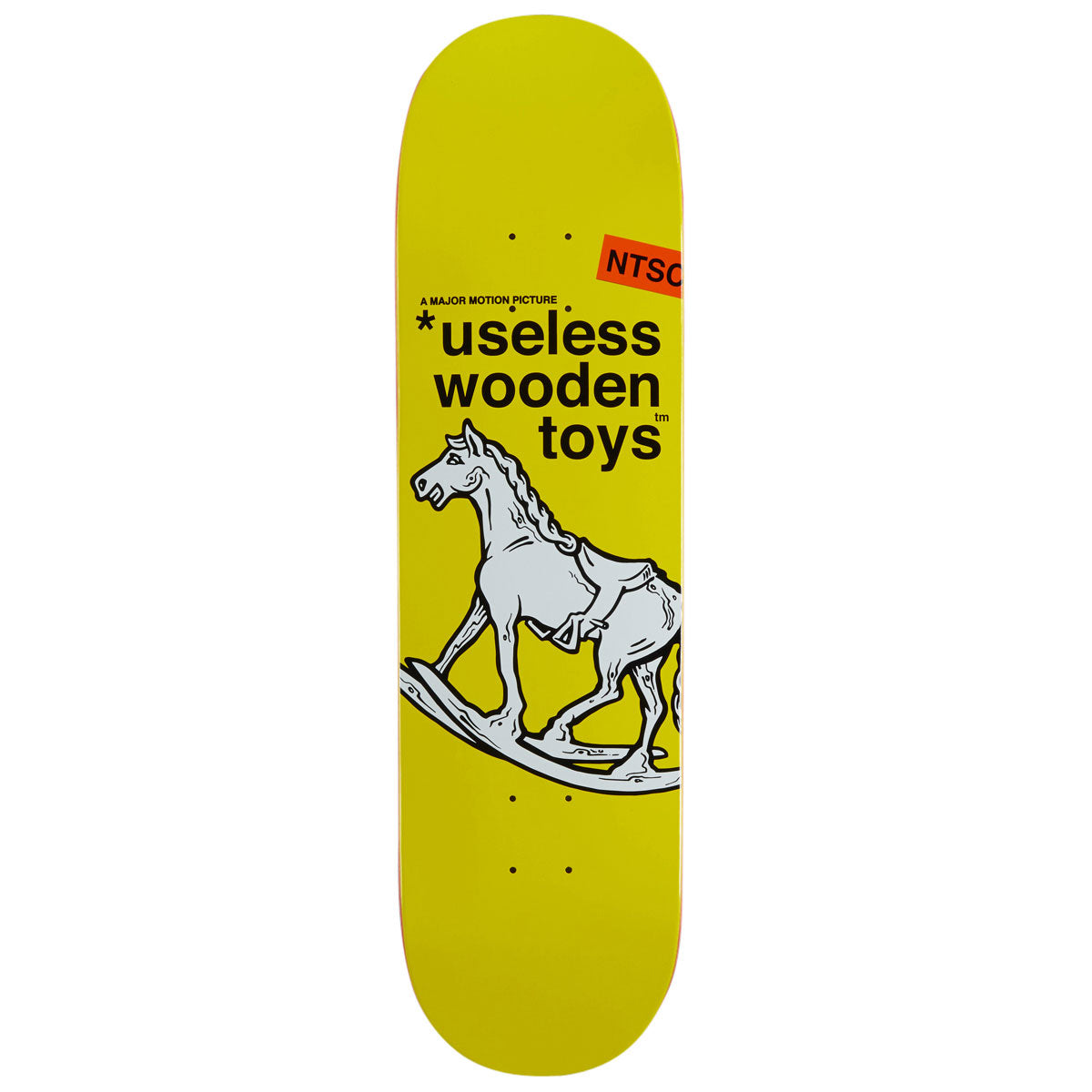 New Deal Useless Wooden Toys Popsicle Skateboard Deck - 8.25