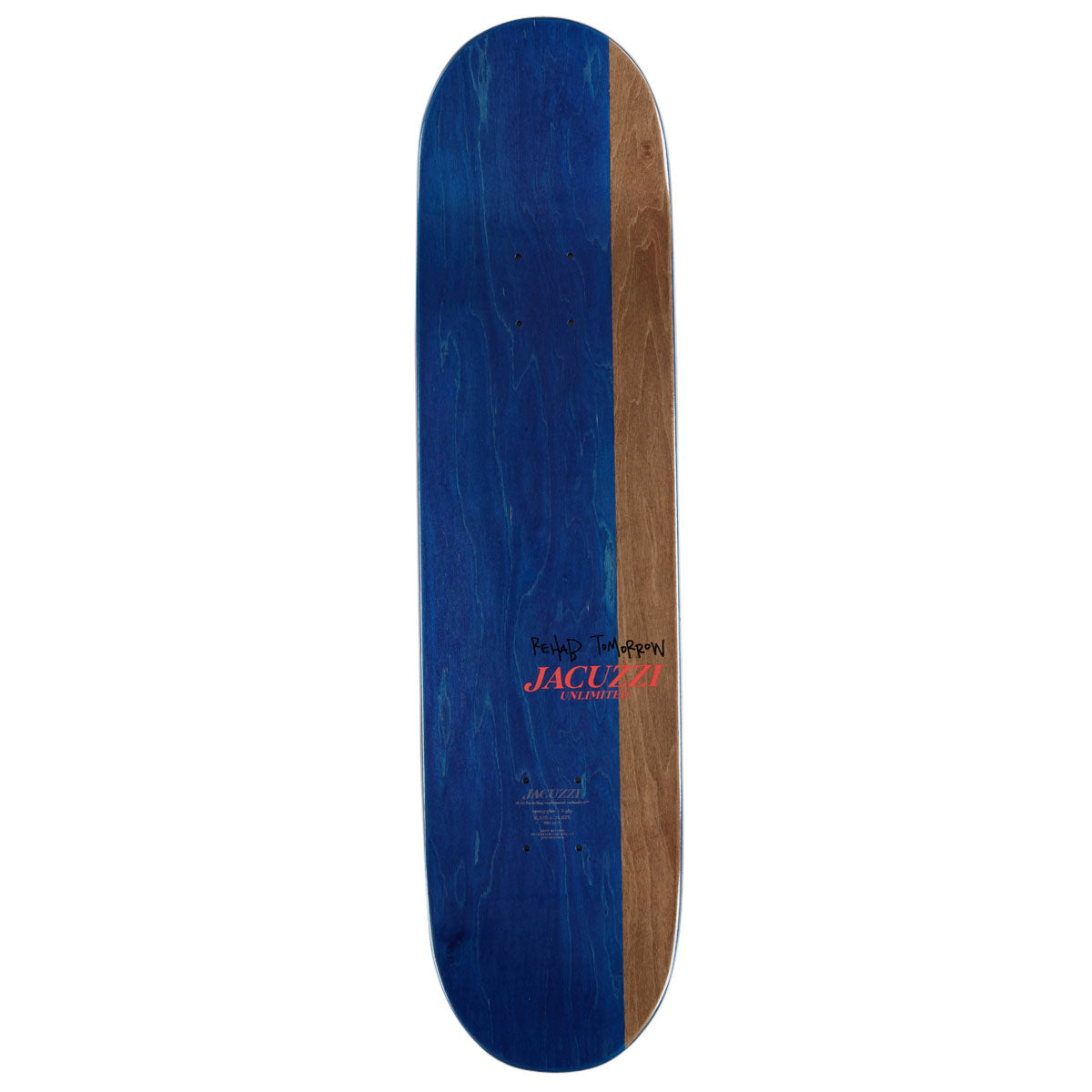 Jacuzzi Unlimited Zander Mitchell Fedora EX7 Skateboard Complete - Light Blue - 8.125