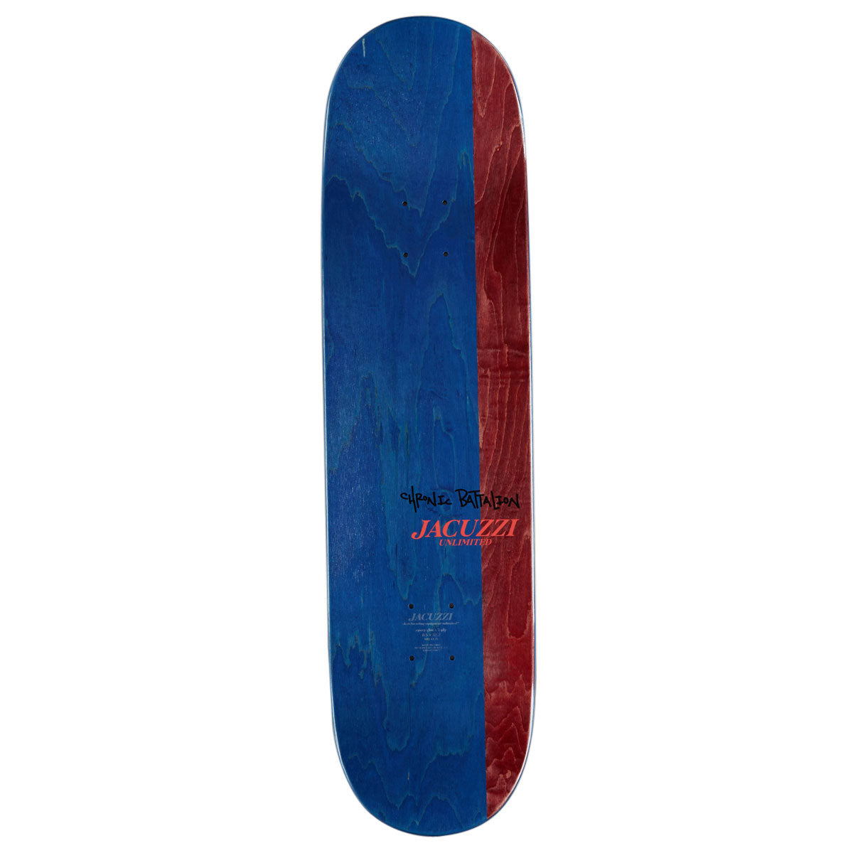 Jacuzzi Unlimited Weedstar EX7 Skateboard Complete - Black/Red - 8.50