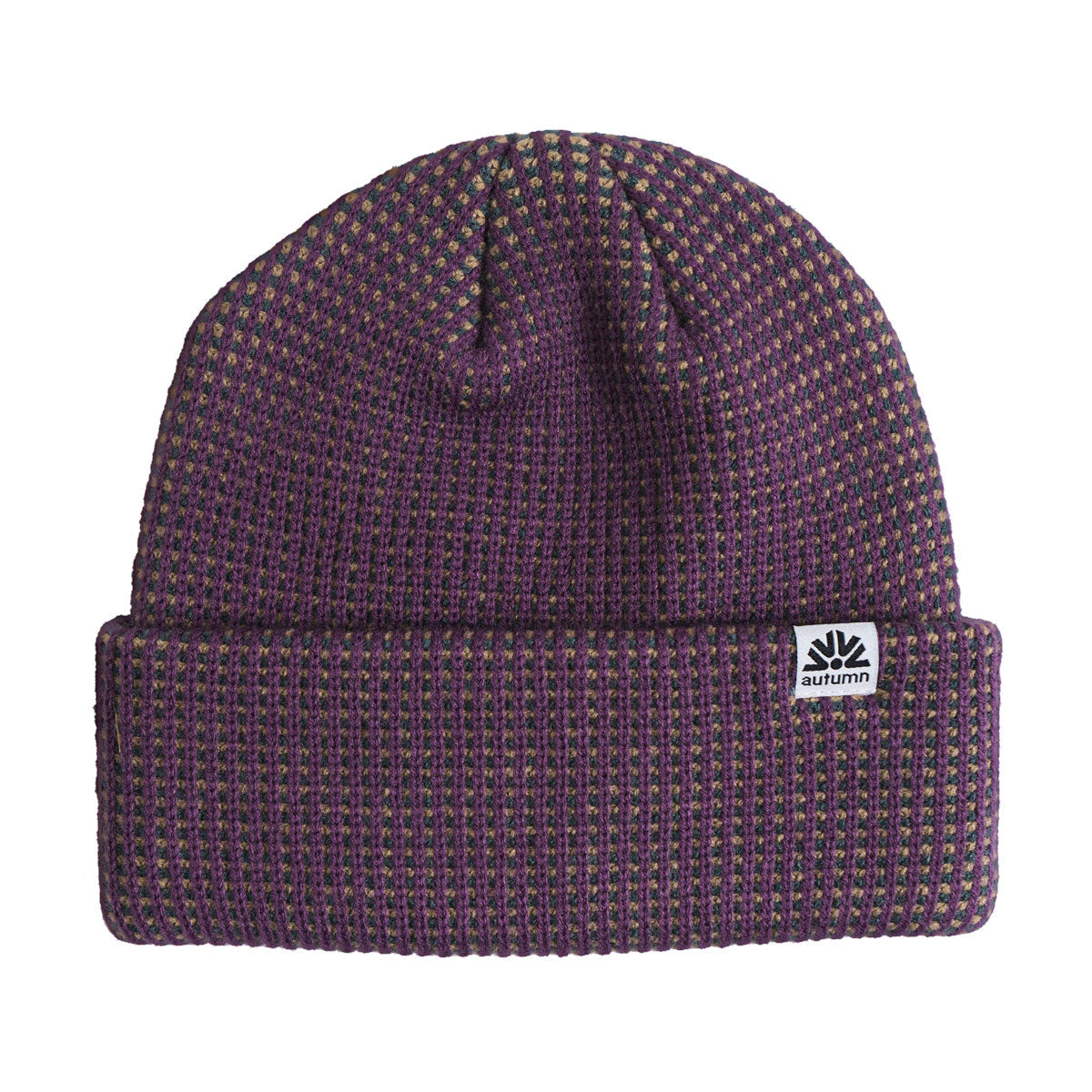 Autumn Static Beanie - Plum image 1