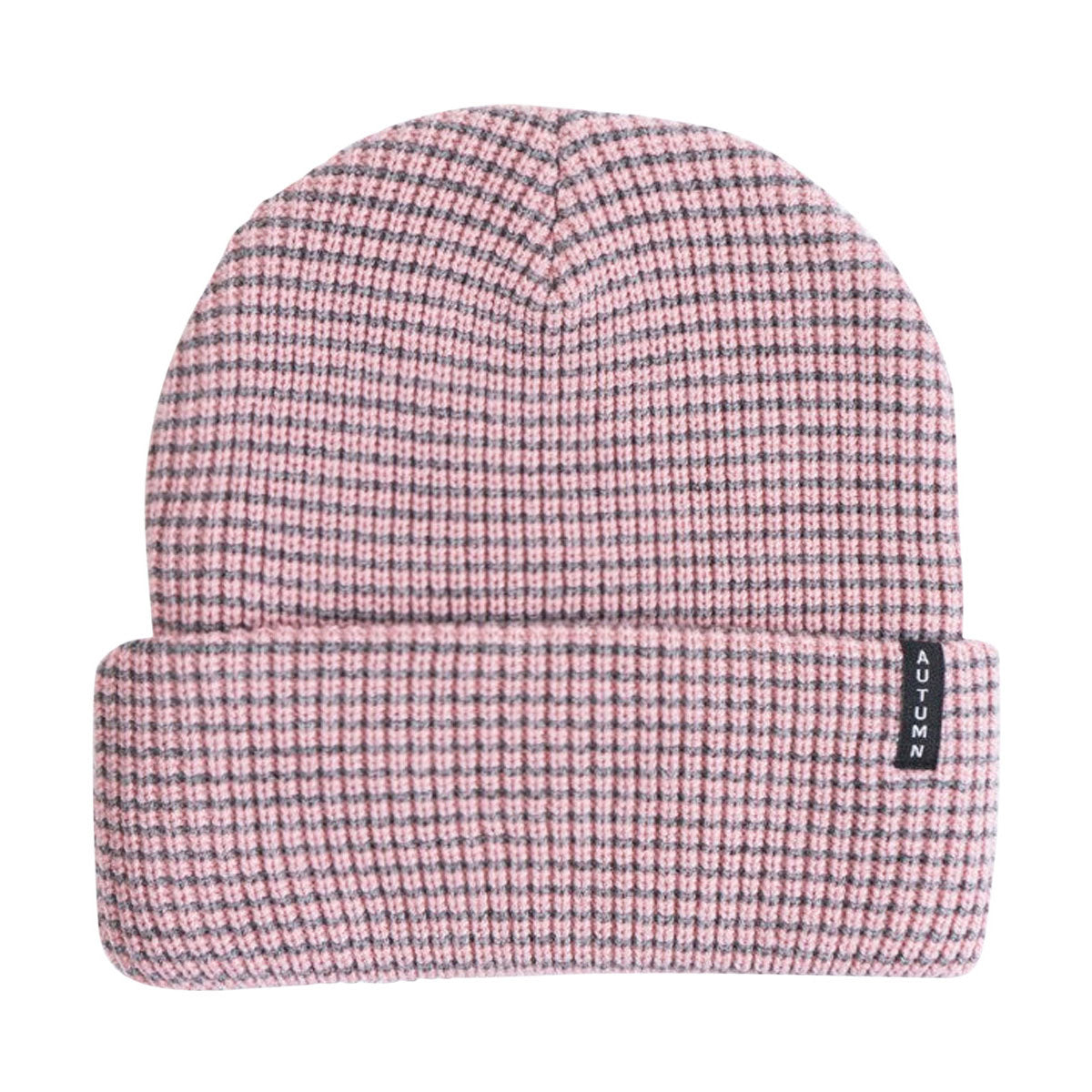 Autumn Stripe Beanie - Pink image 1