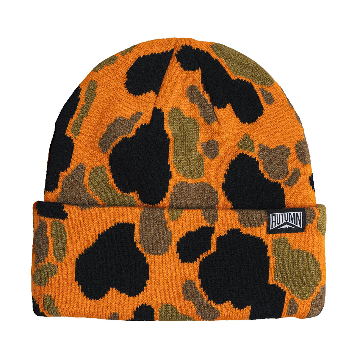 Autumn Duck Camo Beanie - Sherbert image 1