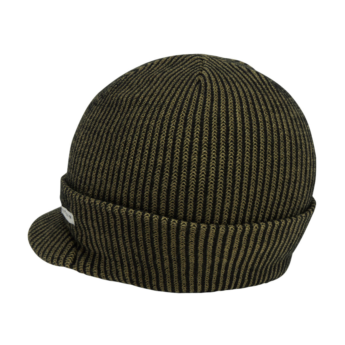 Autumn Cord Visor Beanie - Black image 2