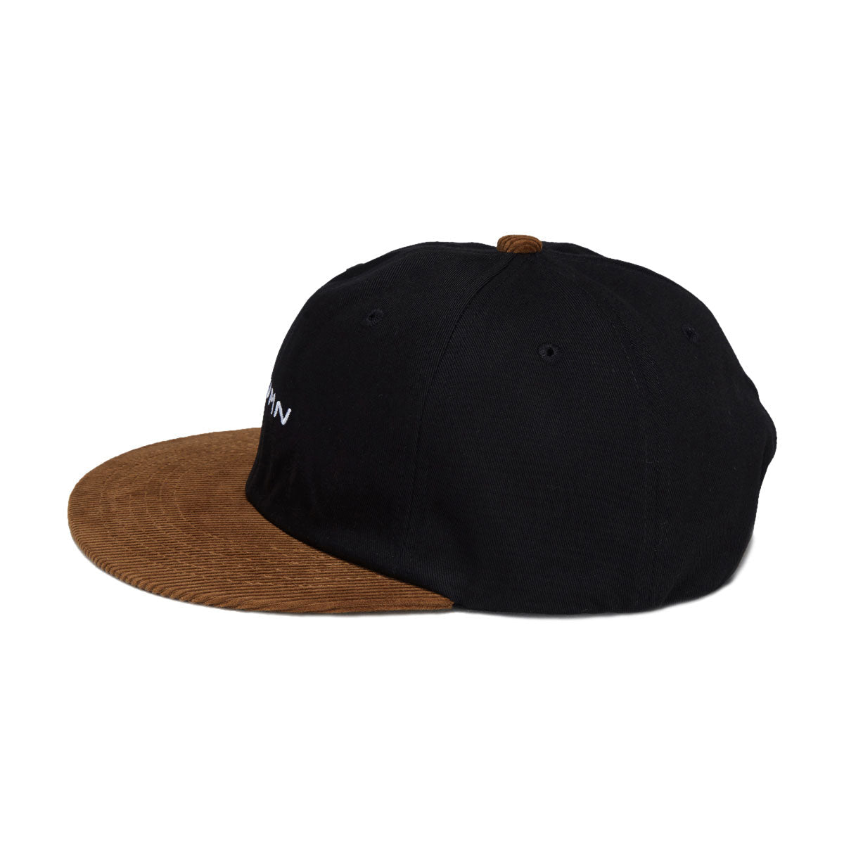 Autumn Mixed Six Panel Snapback Hat - Black image 3