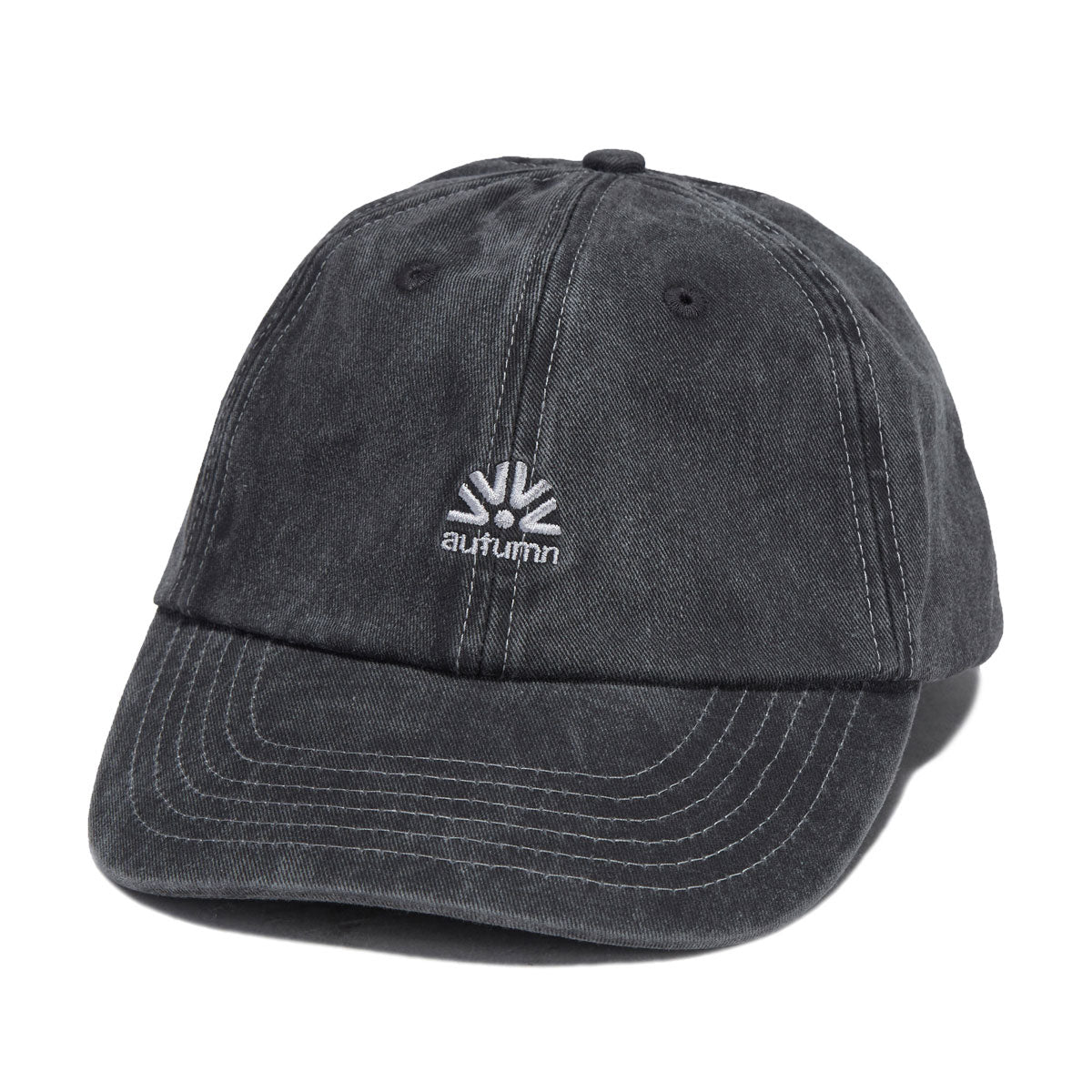 Autumn Six Panel Strapback Hat - Black 2026 image 1