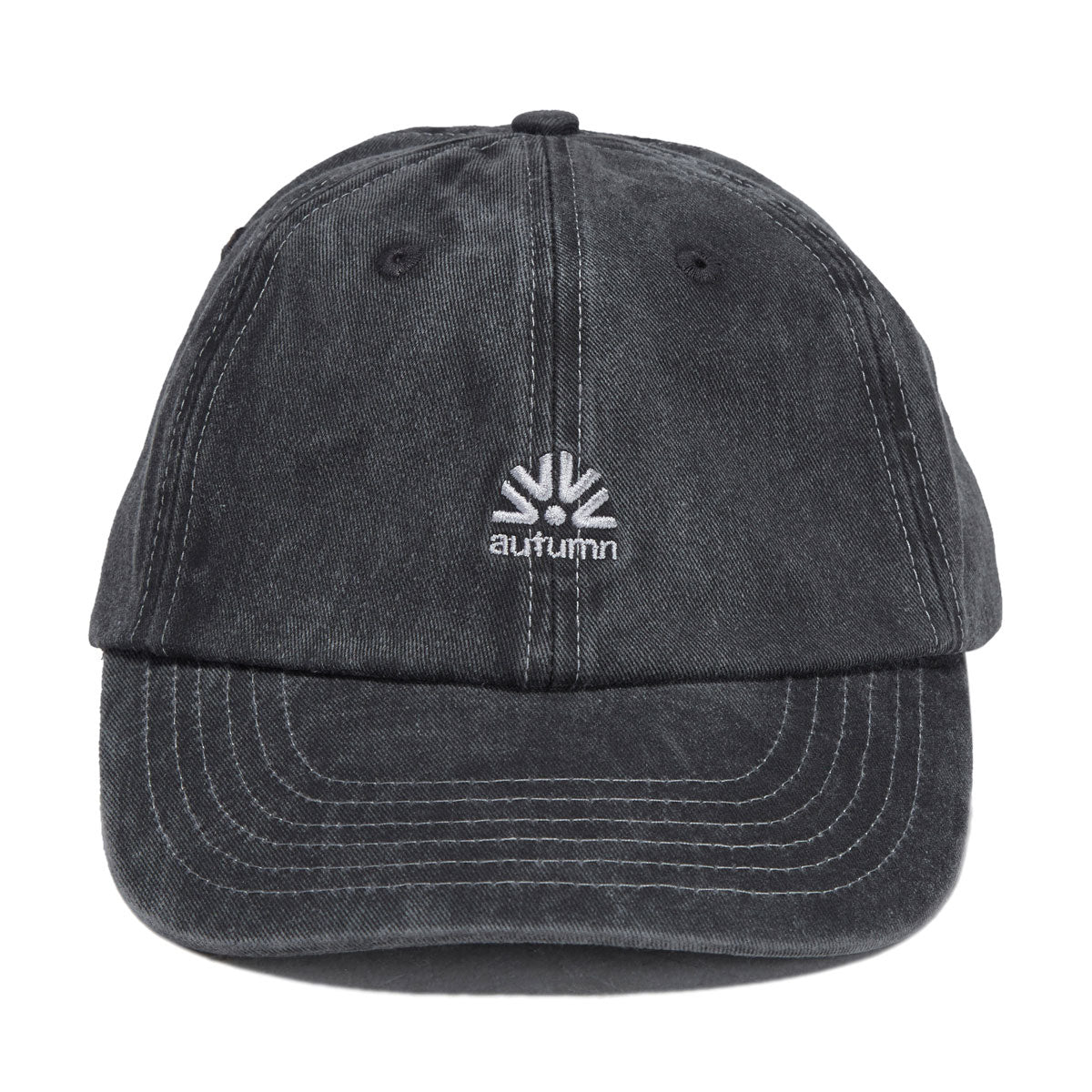 Autumn Six Panel Strapback Hat - Black 2026 image 5
