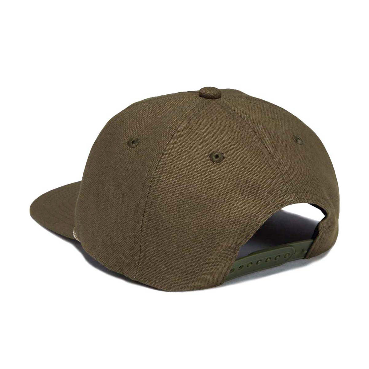 Autumn Canvas 5 Panel Hat - Olive image 2