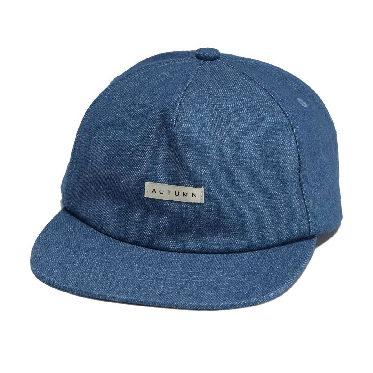 Autumn Mixed 5 Panel Hat - Denim image 1