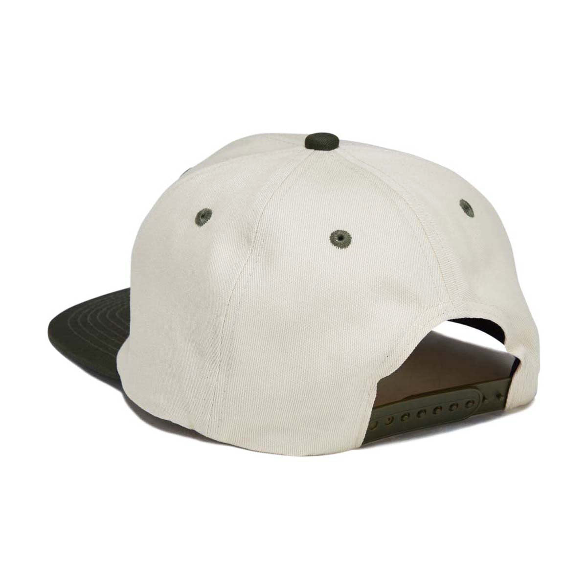 Autumn Twill 6 Panel Snapback Hat - Natural image 2