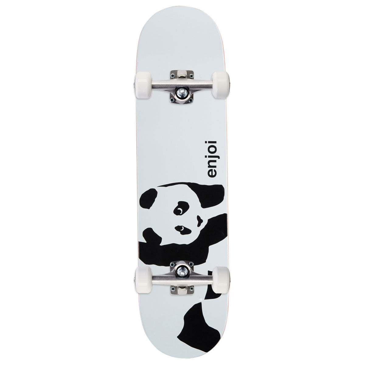 Enjoi Whitey Panda R7 Skateboard Complete - White - 8.00