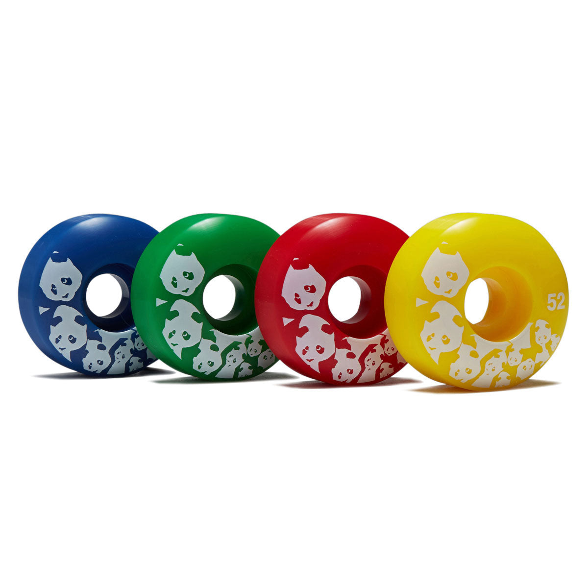 Enjoi Spectrum Panda Skateboard Wheels - Multi - 52mm image 1