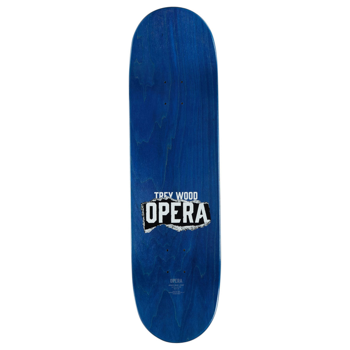 Opera Wood Spider EX7 Skateboard Deck - Black/Green - 8.75